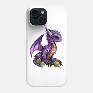 Purple dragon Phone Case
