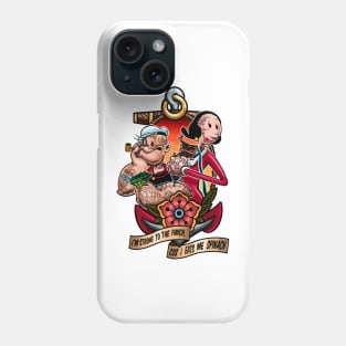 sailor man Phone Case