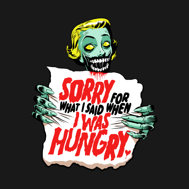 Sorry Zombie by butcherbilly