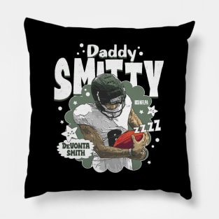 Devonta Smith Philadelphia Daddy Smitty Pillow