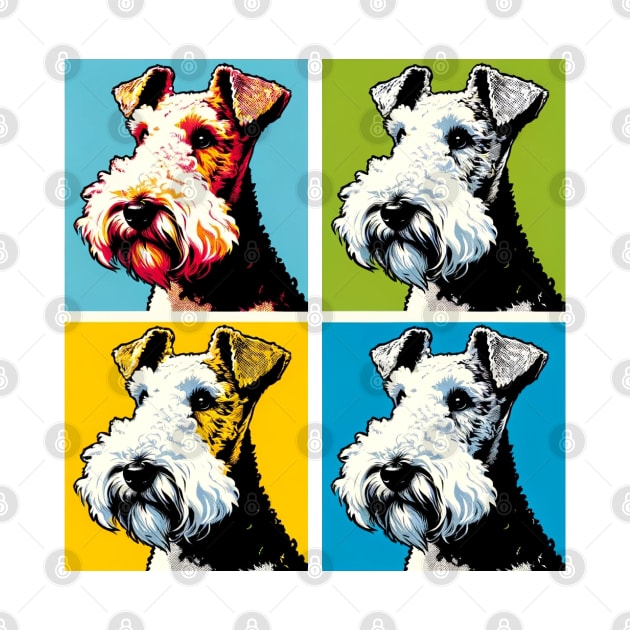 Wire Fox Terrier Pop Art - Dog Lovers by PawPopArt