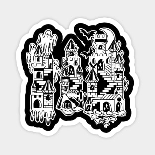 Spooky castles Magnet