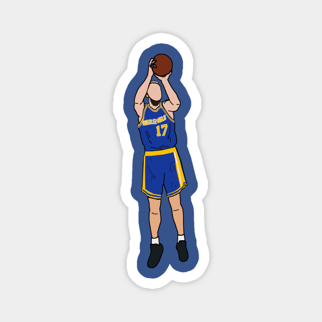 Chris Mullin Jumpshot - Golden State Warriors Magnet by xavierjfong