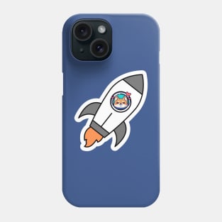 Space dog love Phone Case