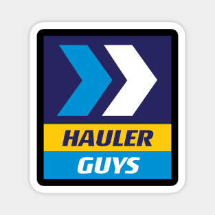 Hauler Guys Square Logo Front & Back Print Magnet