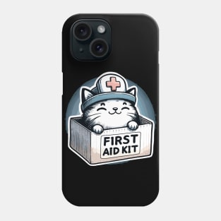 First Aid Kit Cute Cat Phone Case