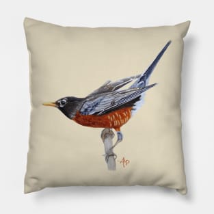 American Robin Pillow