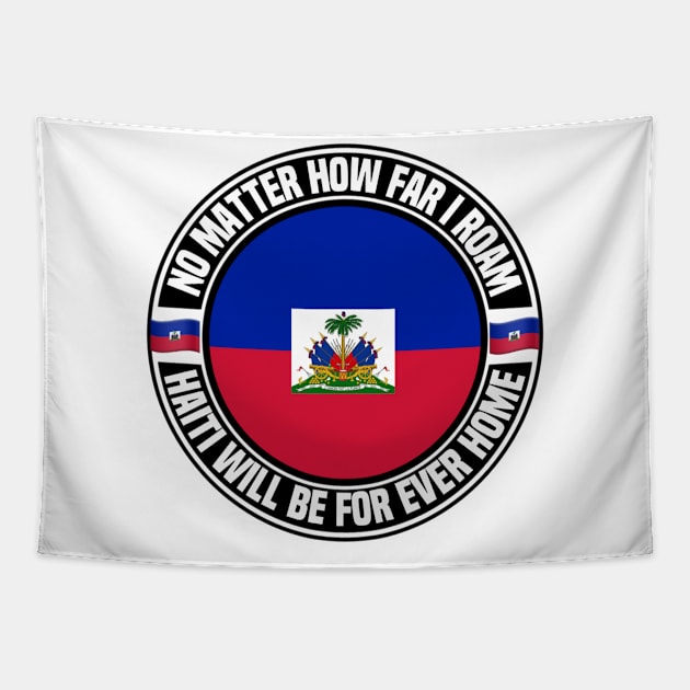 Haiti Will Be Forever Home Tapestry by Afroditees