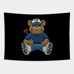 dad teddy bear Tapestry