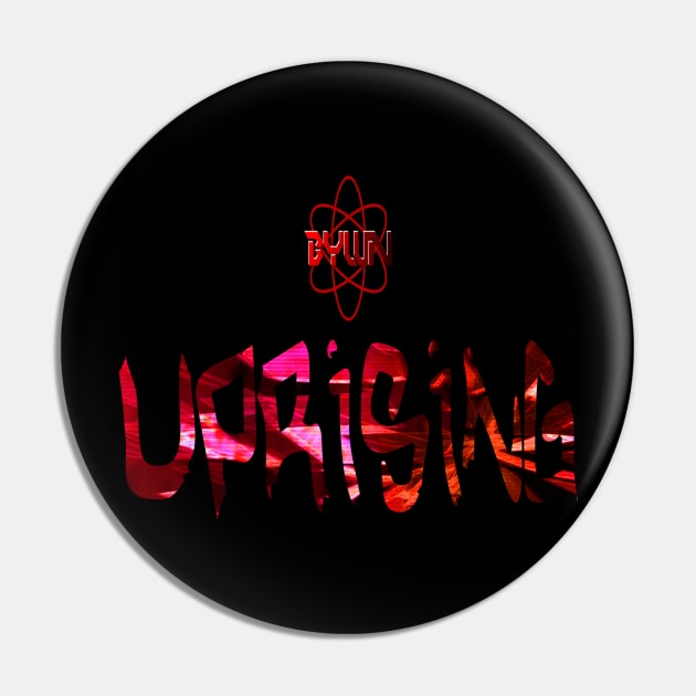 BYWN Uprising 2021 Logo Pin by FBW Wrestling 