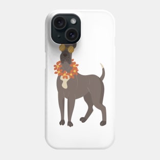 great dane sun glass Phone Case