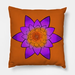 Clemson Lotus Flower Alt. Pillow