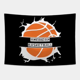 Basketball Art For a Basketball Lover Tapestry