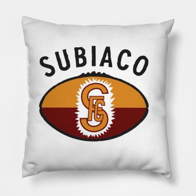 australian football logo design Pillow by euror-design