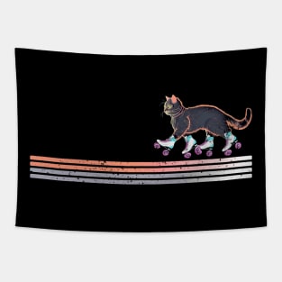 Derby Roller Skater Cat Tapestry