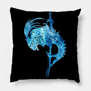 ice knight art Pillow