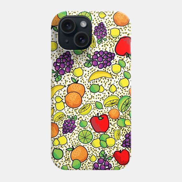 fruit pattern Phone Case by lateefo