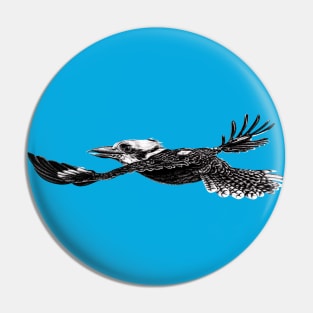 Laughing kookaburra Pin