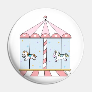 Riding a merry-go-round is healing Pin