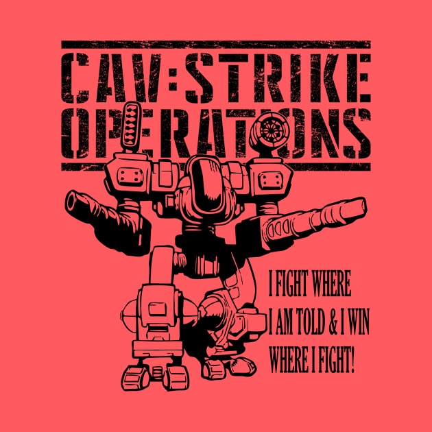 CAV: Strike Operations "I Fight to Win!" Alternate by Talon Games