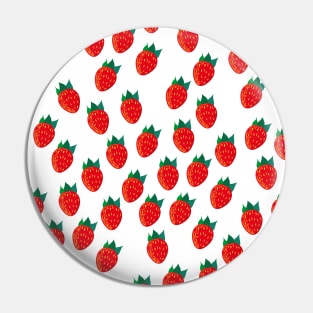 Cartoon Strawberry fruit Pin