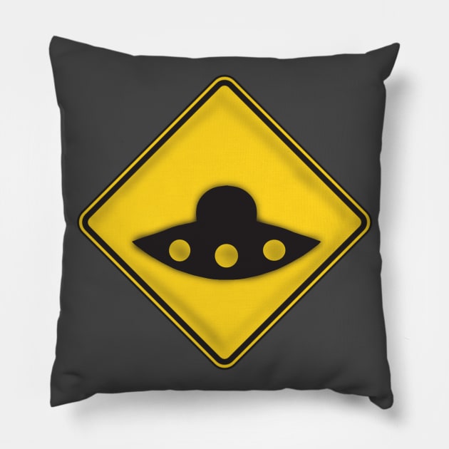 Ufo zone - The Oddball Aussie Podcast Pillow by OzOddball