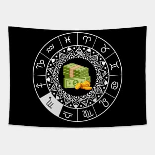 Money Horoscope - Money Investing Horoscope Believer Tapestry