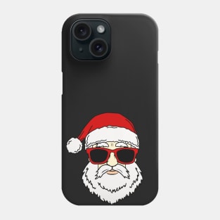 Cool Christmas White Beard Santa Claus Phone Case