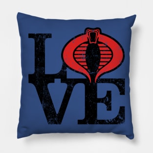 LOVE COBRA Pillow