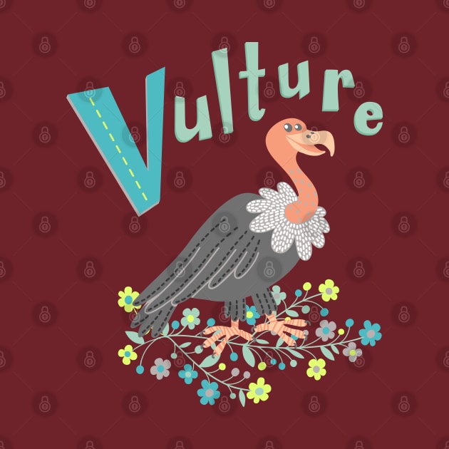 Vulture Bird Illustration by Mako Design 