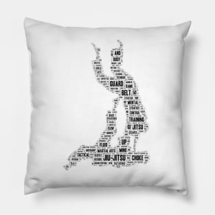 Jiu-jitsu: Sacrifice throw Pillow