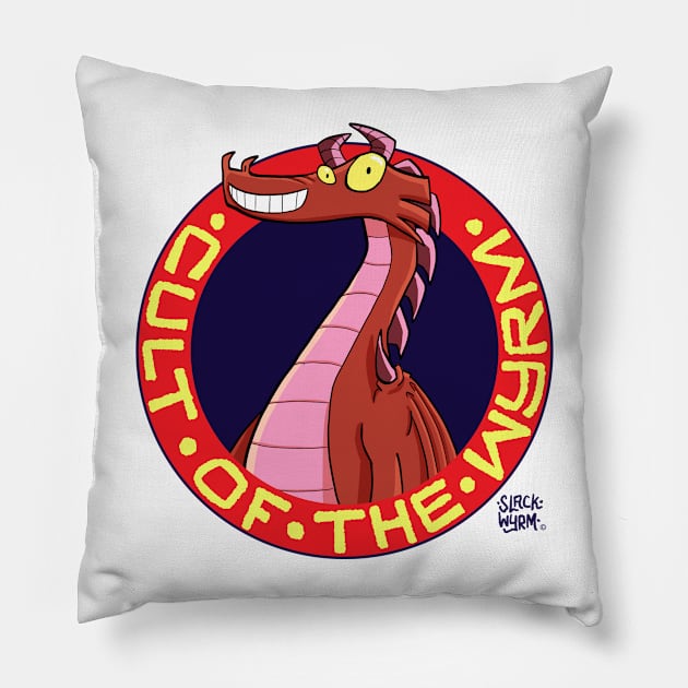 Cult of the Wyrm Pillow by Slack Wyrm