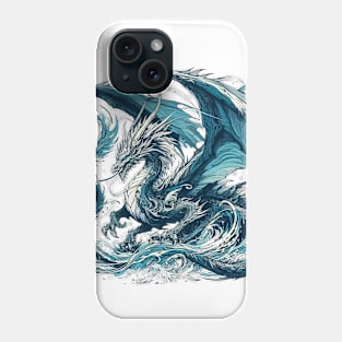 The blue dragon Phone Case