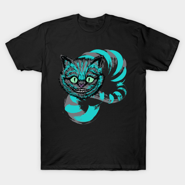 Grinning Like A Cheshire Cat Alice In Wonderland T Shirt