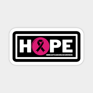 Hope - Breast cancer awareness Magnet