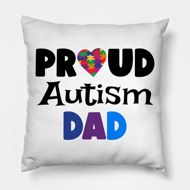 Proud Autism Mom Autism Awareness Gift for Birthday, Mother's Day, Thanksgiving, Christmas Pillow by skstring