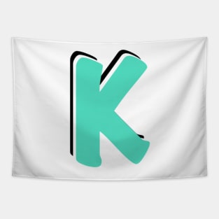 Letter K Tapestry