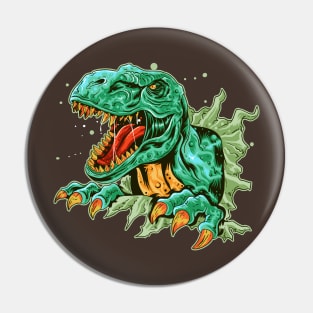 T-Rex Roar Pin