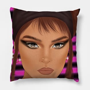 Girly illustrations Pillow