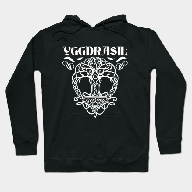 white vikings hoodie