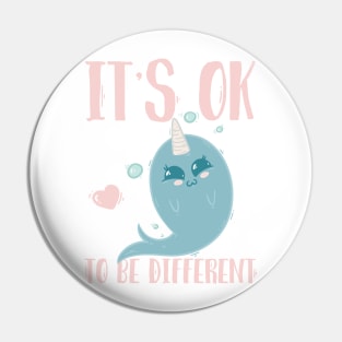 It's OK to be different Pin