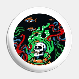 Marine Astronaut Pin