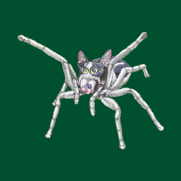 Jumping Spider Kitty by RaLiz