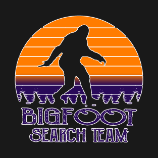Bigfoot Search Team and Sasquatch T Shirts T-Shirt