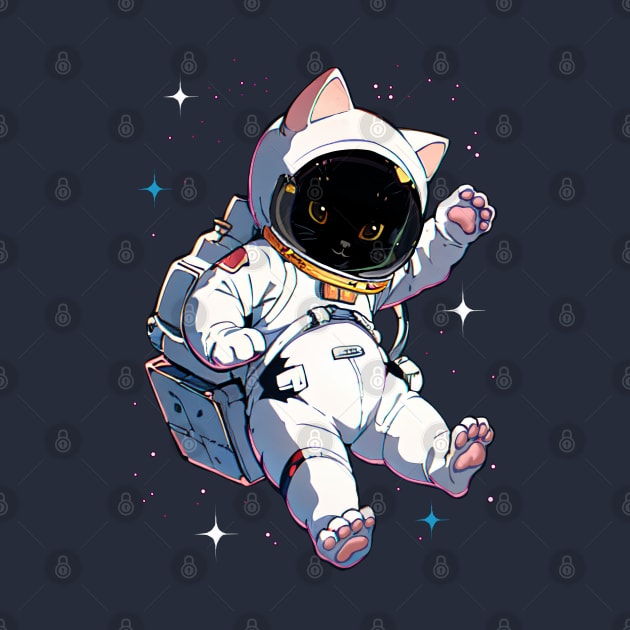 Space Cat by RetroFreak