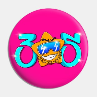 305 vibes Pin