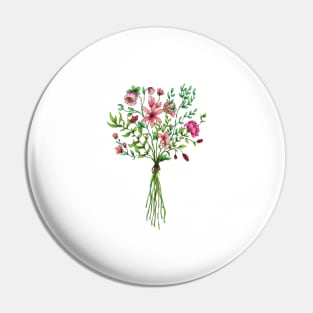 Wildflowers - Pink Pin