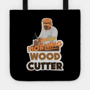 Morning Wood Cutter Tote