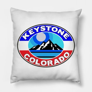 Keystone Colorado Skiing Ski Mountains CO Pillow