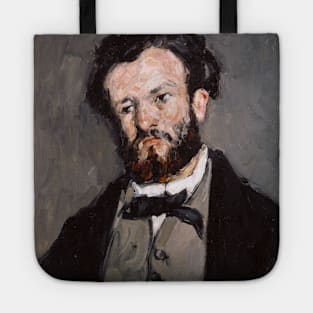 Portrait of Anthony Valabregue by Paul Cezanne Tote